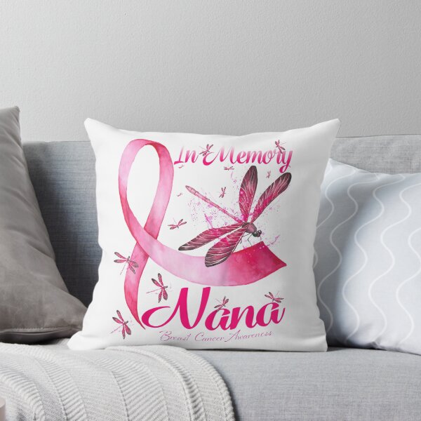 Item preview, In Memory Of My Nana Dragonfly Breast Cancer Awareness  designed and sold by DieterShop.