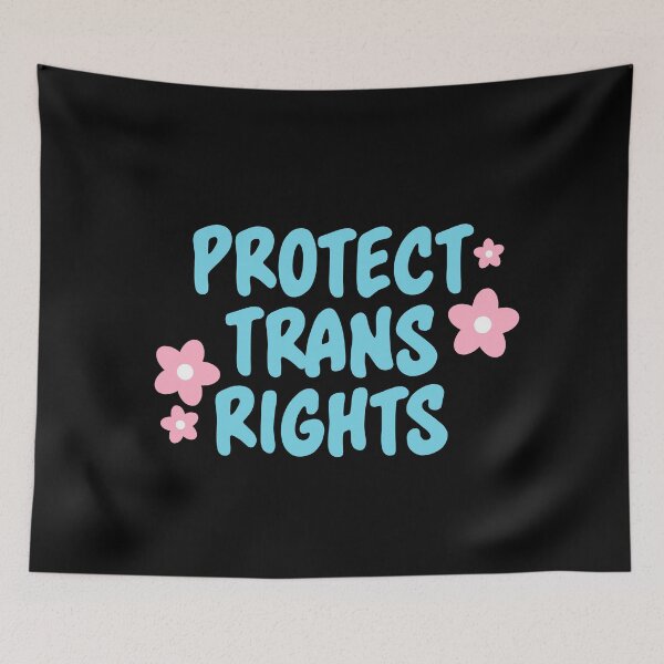 Item preview, Protect Trans Lives - Transgender designed and sold by Picket Club.