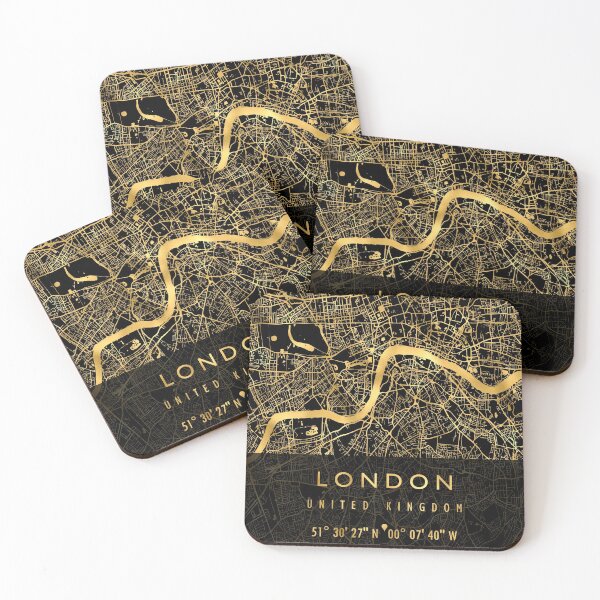 Item preview, LONDON MAP UNITED KINGDOM designed and sold by hatimelhag.