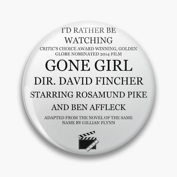 Item preview, i'd rather be watching gone girl designed and sold by cryptidclaire.