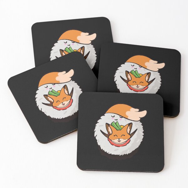 Item preview, Sushi roll fox  designed and sold by raineban.