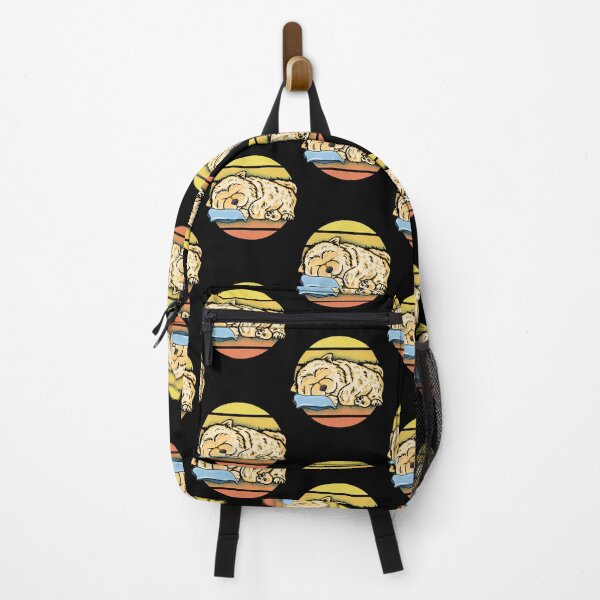 Item preview, Sleeping chow chow dog on a sunset designed and sold by deacetis.
