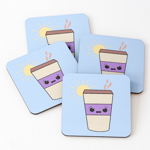 Item preview, Cute coffee cartoon designed and sold by ZulyCreations.