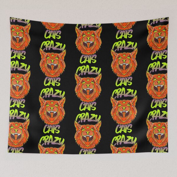 Item preview, Amazing Crazy Cats Design  designed and sold by thaciasch.