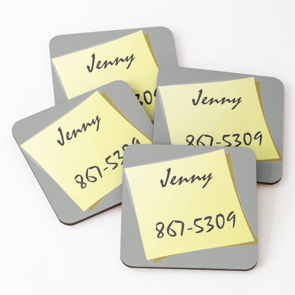 Item preview, Jenny's Number designed and sold by FiaFiaPress.