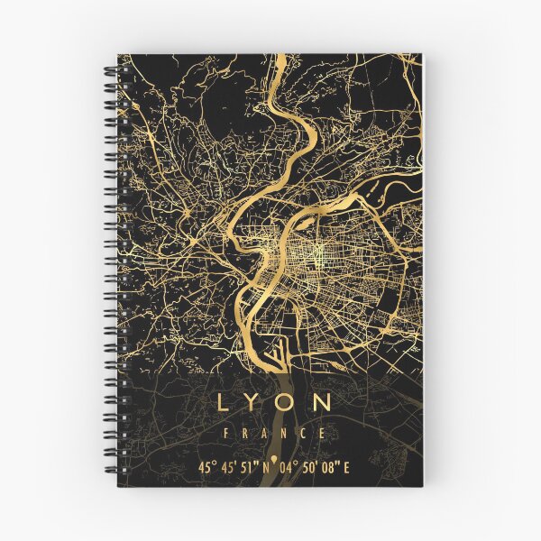 Artikelvorschau, LYON KARTE FRANKREICH entworfen und verkauft von hatimelhag.