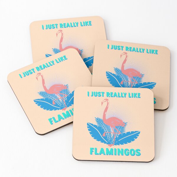 Item preview, I JUST REALLY LIKE FLAMINGOS designed and sold by JABG-01.