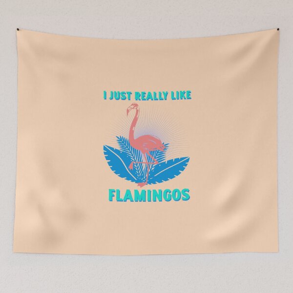 Item preview, I JUST REALLY LIKE FLAMINGOS designed and sold by JABG-01.