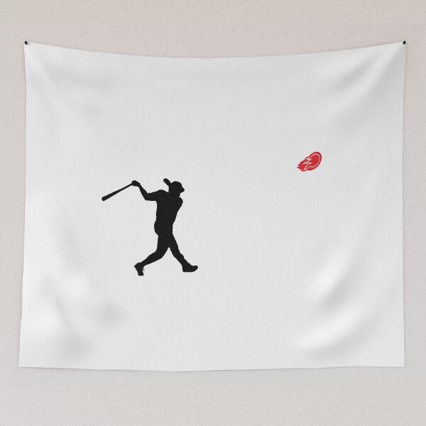 Item preview, Baseball Softball hitting a home run designed and sold by DomGDesign.