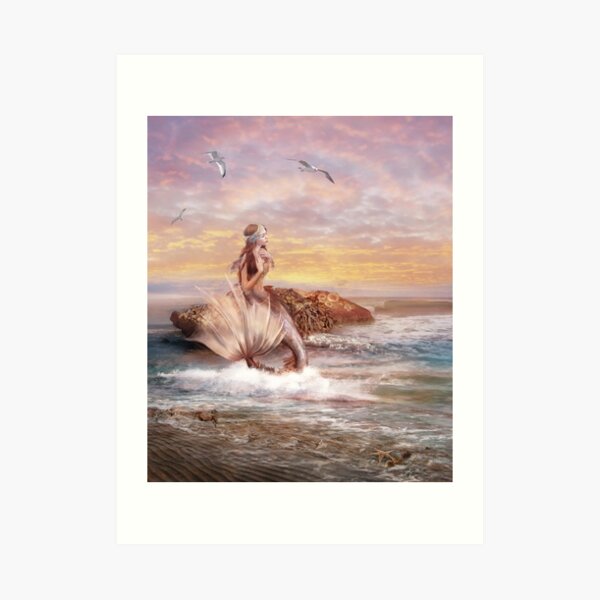 Sunbathing Art Print
