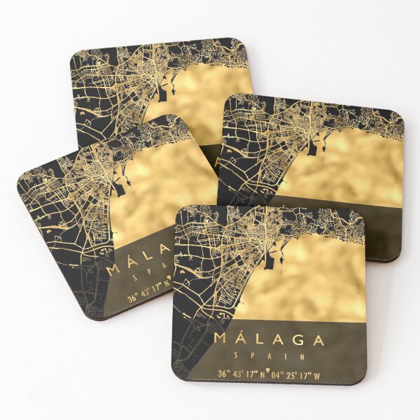 Item preview, MALAGA MAP SPAIN designed and sold by hatimelhag.