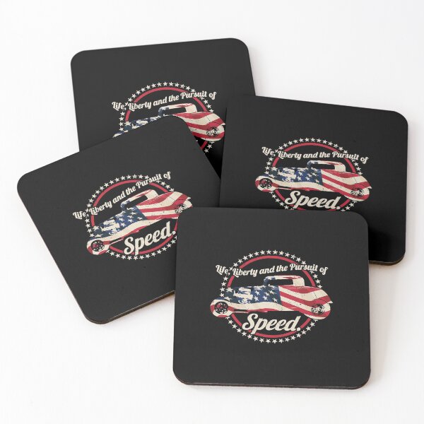 Item preview, Life, Liberty and the Pursuit of Speed USA Flag Hot Rod  designed and sold by thaciasch.