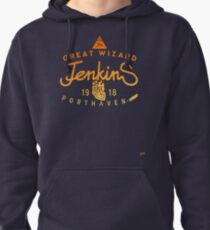 THE GREAT WIZARD JENKINS - burning heart Pullover Hoodie