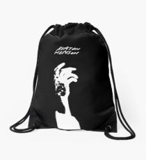 Keaton Henson alright hand pixels Drawstring Bag