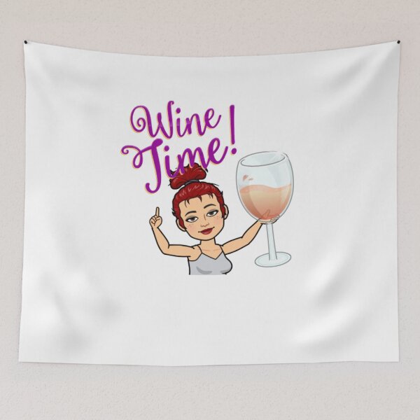 Item preview, Wine Time designed and sold by JJs-Tees.