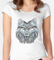Winter wolf Women's Fitted Scoop T-Shirt