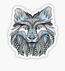 Winter wolf Sticker