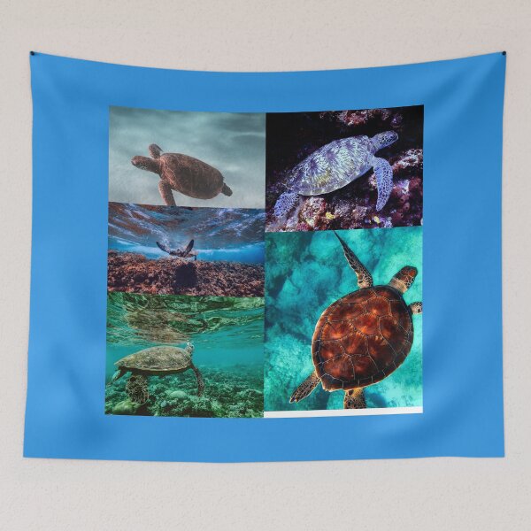 Item preview, beautiful sea turtles  designed and sold by nibblesthecat.