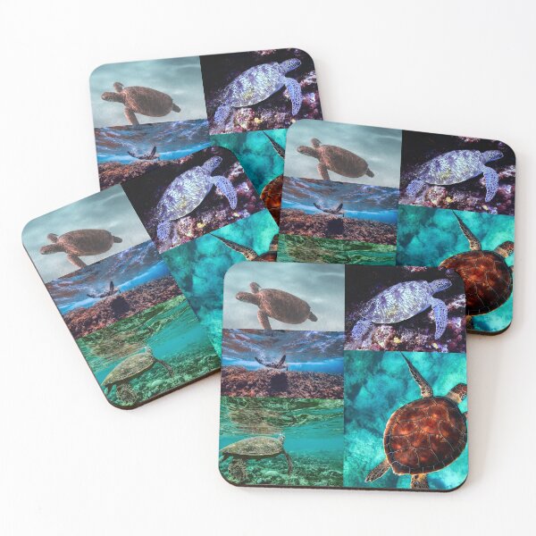 Item preview, beautiful sea turtles  designed and sold by nibblesthecat.