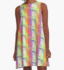 LOVE - LIEBE - part I - Brief schreiben - write a letter A-Linien Kleid