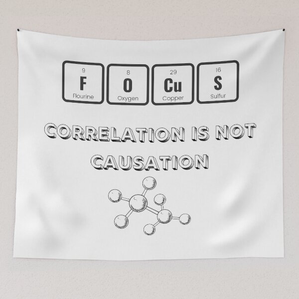Item preview, correlation is not causation designed and sold by fhodgson.