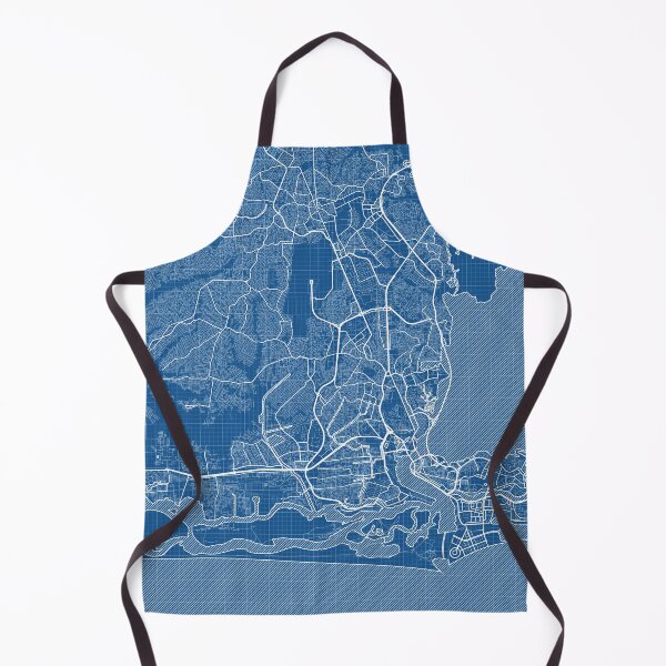 Item preview, Lagos City Map of Nigeria - Blueprint designed and sold by deMAP.