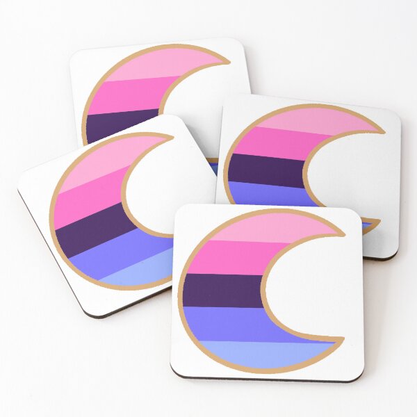 Item preview, (Pink, blue, dark purple) MOON icon designed and sold by EKLs-Shop.