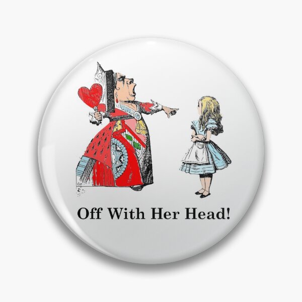 Item preview, Alice & Queen of Hearts Off With Her Head designed and sold by LittleRoper.