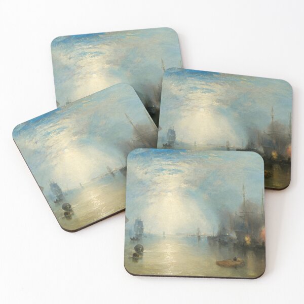 Item preview, Joseph Mallord William Turner - Keelmen Heaving in Coals by Moonlight designed and sold by Vivanne-art.