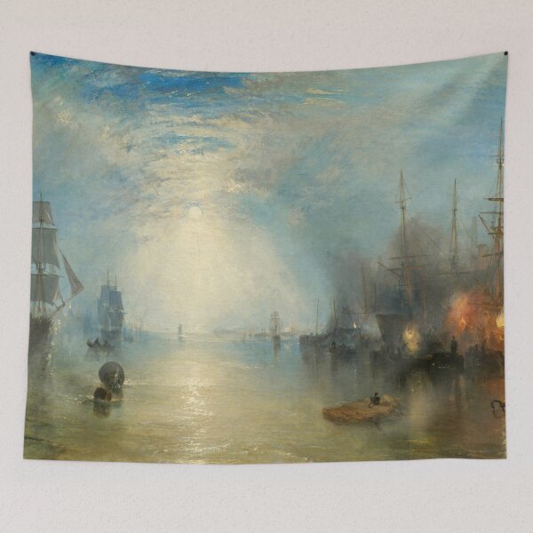 Item preview, Joseph Mallord William Turner - Keelmen Heaving in Coals by Moonlight designed and sold by Vivanne-art.