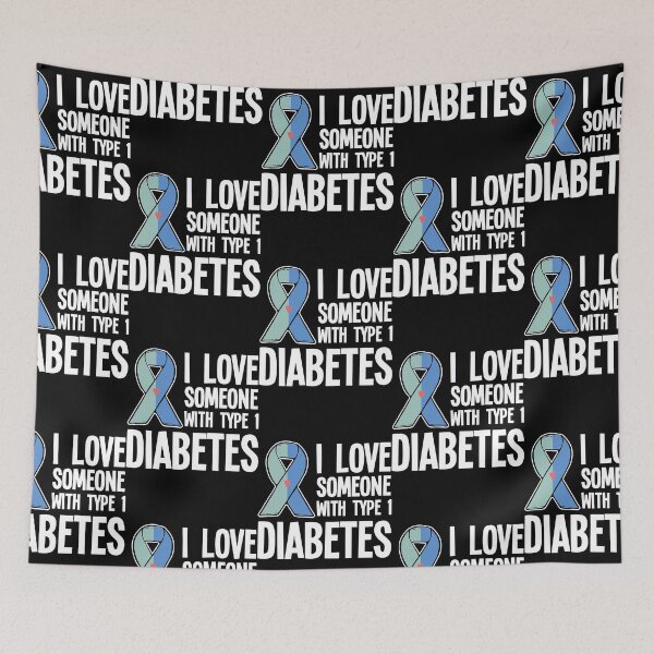 Item preview, I Love Someone With Type 1 Diabetes Awareness Gift  designed and sold by thaciasch.
