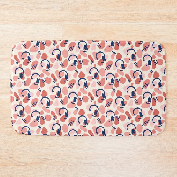 Item preview, Pink Stage Manager Cue Headset Abstract Vintage Backstage Pattern  designed and sold by citreon.