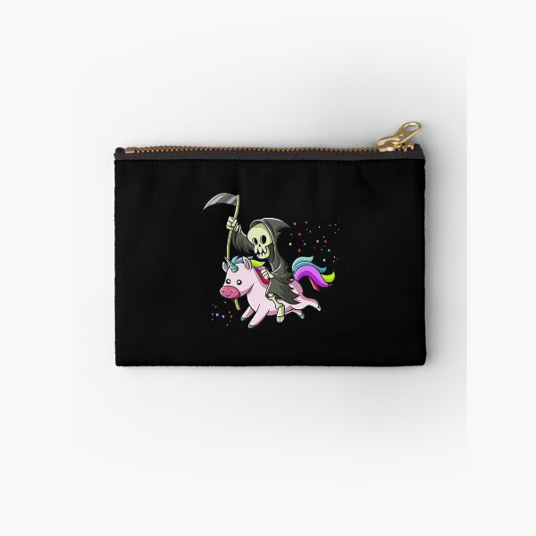 Item preview, Cute Death riding a Kawaii Unicorn  designed and sold by ShiersJameon.