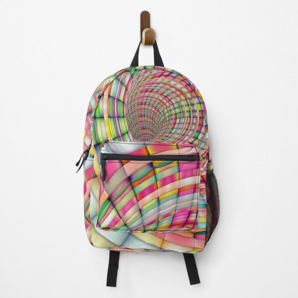 Item preview, Abstract Multicolor Lines Pattern - Rainbow Abstract Cone Pattern - Orange, Blue, Red, Purple Wavy Lines designed and sold by silviaol.