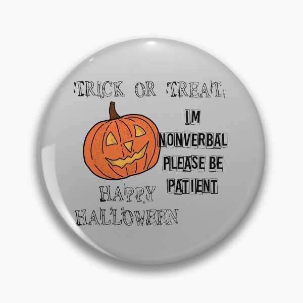 Item preview, Nonverbal Halloween  designed and sold by mclaurin612.