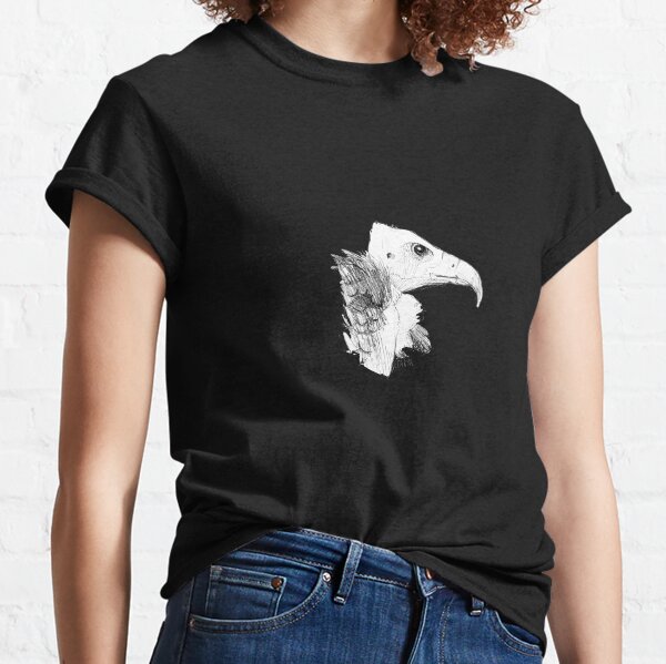 Croquis de vautour T-shirt classique