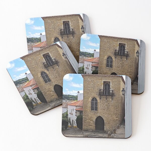Item preview, Medieval House Picturesque Street, Obidos Portugal designed and sold by worldways.