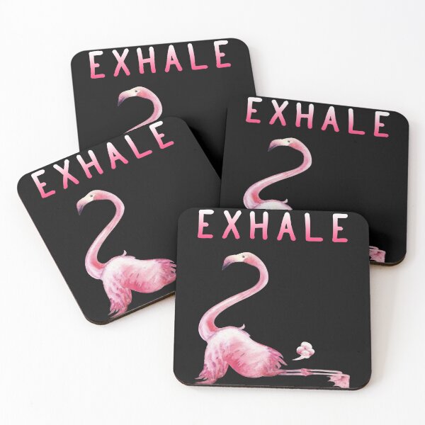 Item preview, Flamingo - Exhale designed and sold by lehnhattien.