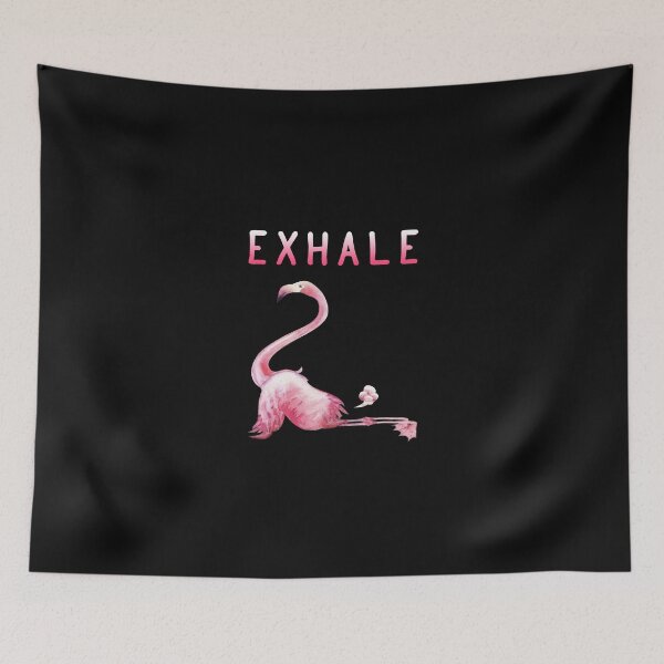 Item preview, Flamingo - Exhale designed and sold by lehnhattien.