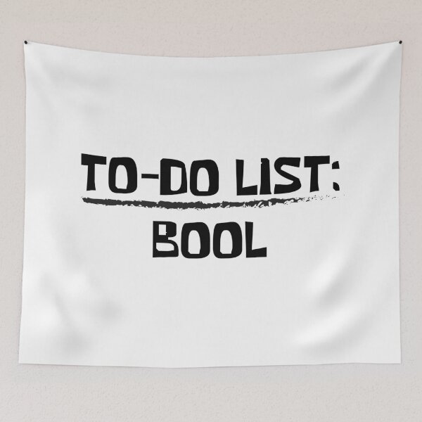 Item preview, to-do list: bool designed and sold by RossDillon.