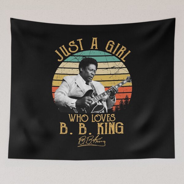 Item preview, Just A Girl Who Loves BB King designed and sold by KingBZawadzka.