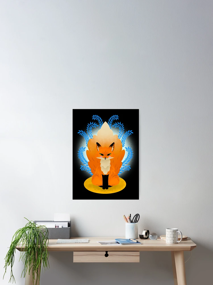 Thumbnail 2 of 3, Poster, Spring fox designed and sold by labrumitt.