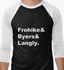 The Lone Gunmen Men's Baseball ¾ T-Shirt
