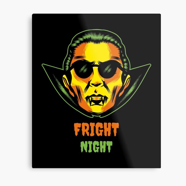 Fright Night Vampire Metal Print