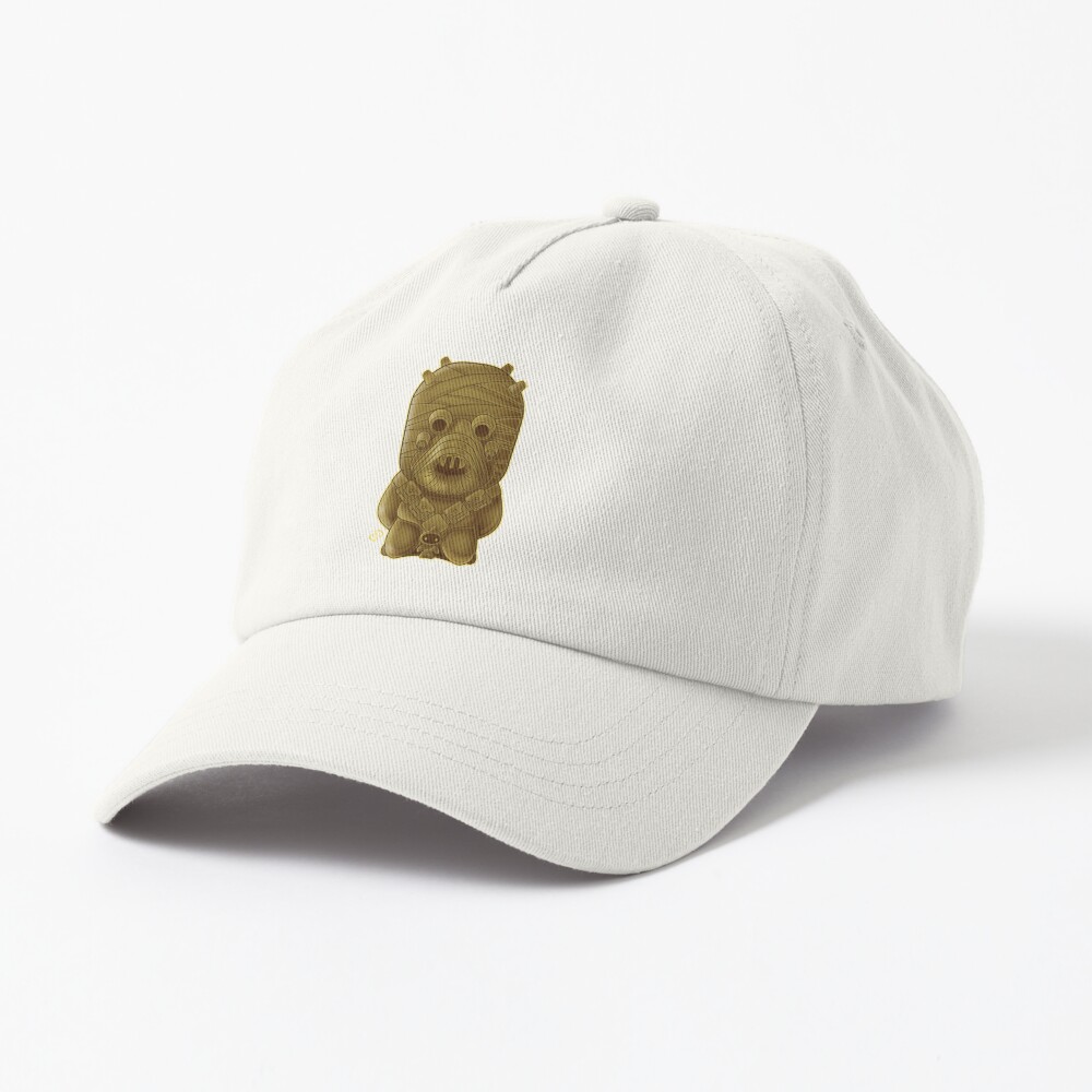 beige raiders hat