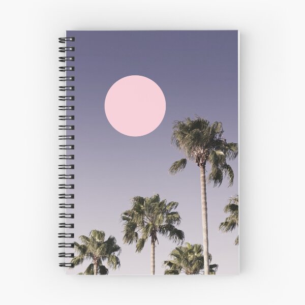 Item preview, 01_Palm trees pink sun designed and sold by ESCAPZ.
