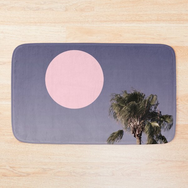 Item preview, 01_Palm trees pink sun designed and sold by ESCAPZ.
