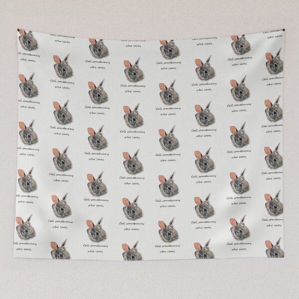 Item preview, Bunny Cares designed and sold by Trendature Online .