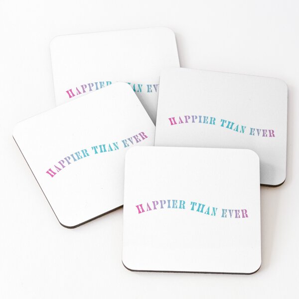 Item preview, Happier than ever #1 designed and sold by graceisapayne.