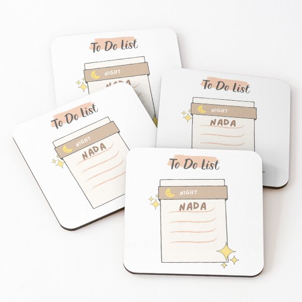 Item preview, Lista de tareas nada - Noche designed and sold by YuneDesigns.